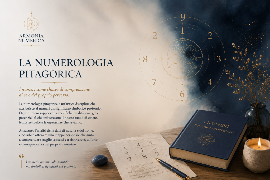 Numerologia pitagorica e significato simbolico dei numeri in Armonia Numerica