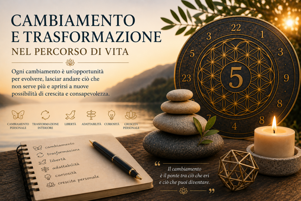 Cambiamento e trasformazione nella numerologia pitagorica